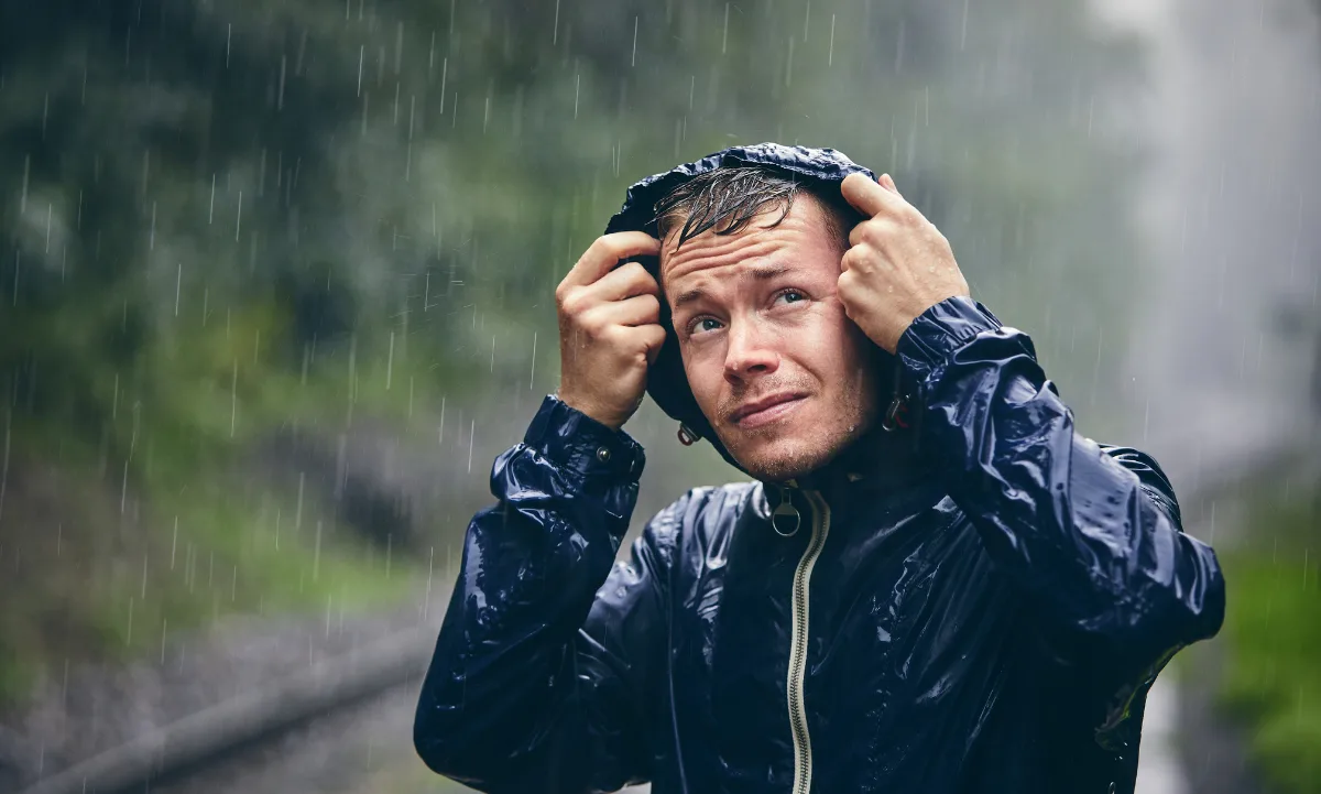 la lluvia te enferma